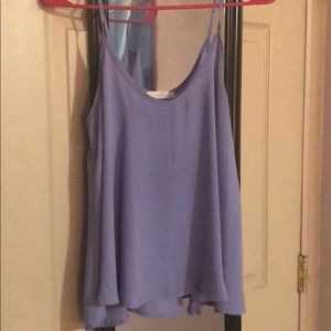 Lush chiffon tank
